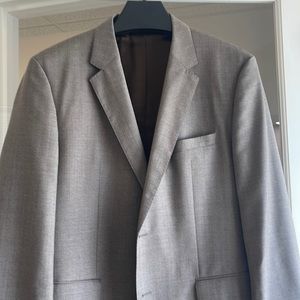 Hugo Boss men’s sport coat sz 46R double vent dark tan